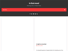 Tablet Screenshot of inthatmood.com